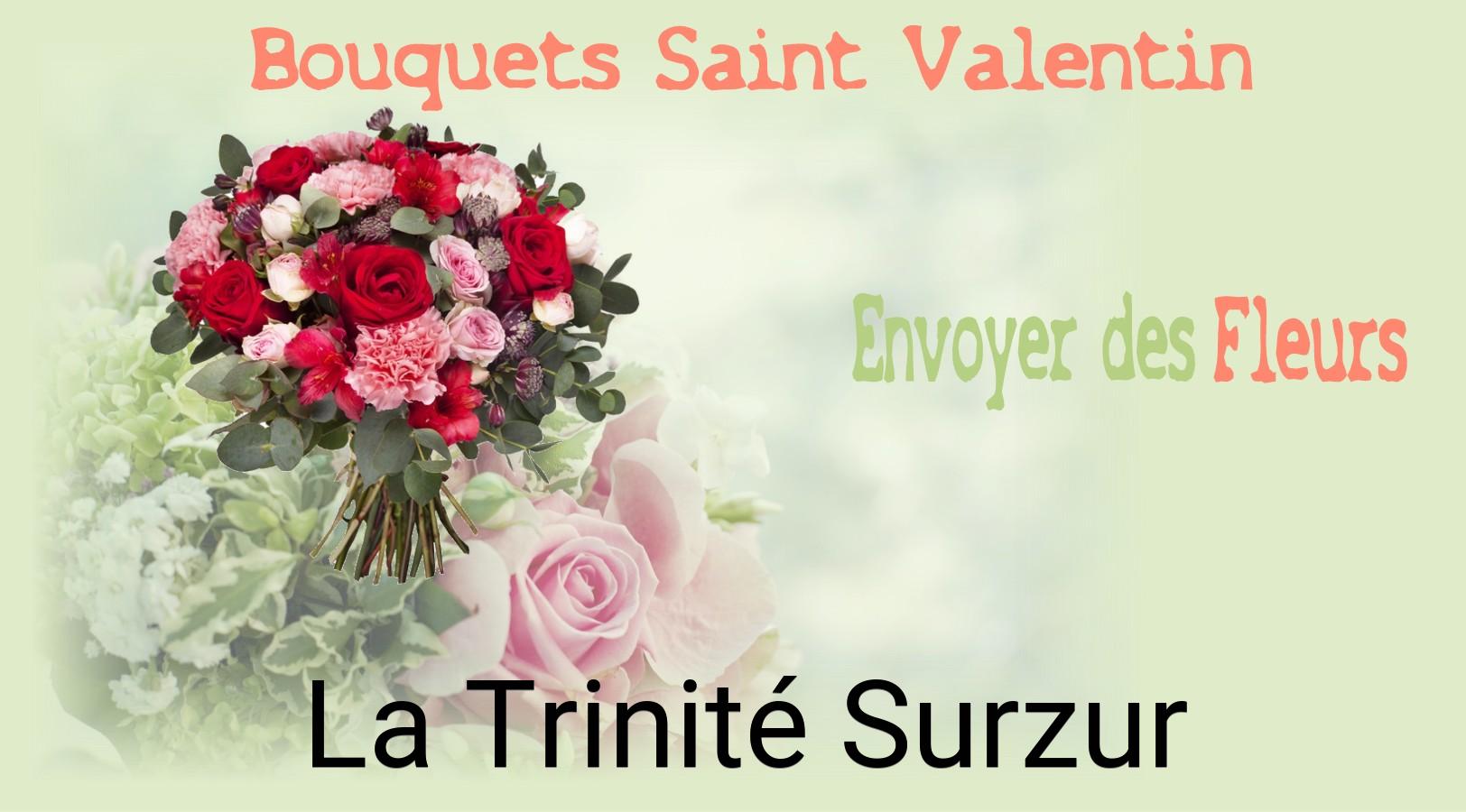 Roses de Saint-Valentin livrées à La Trinité-Surzur